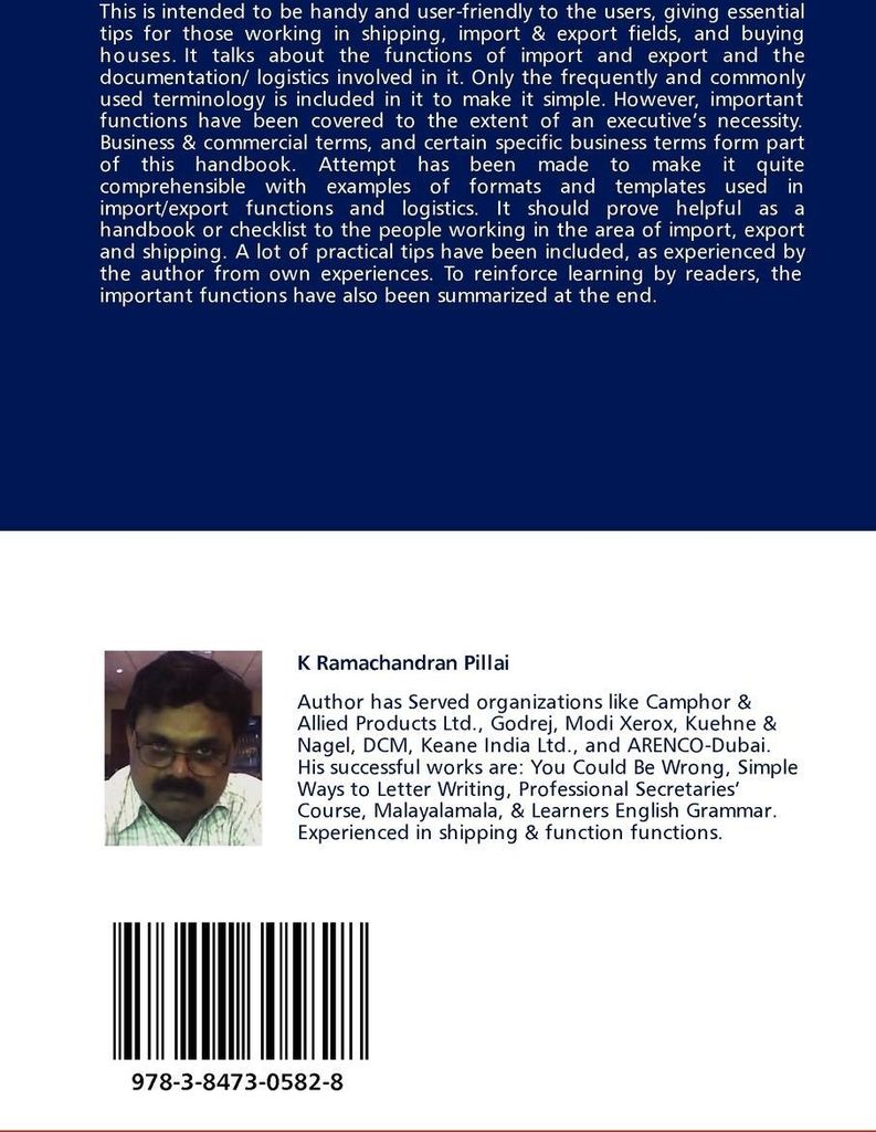 Import & Export Documentation: A handbook