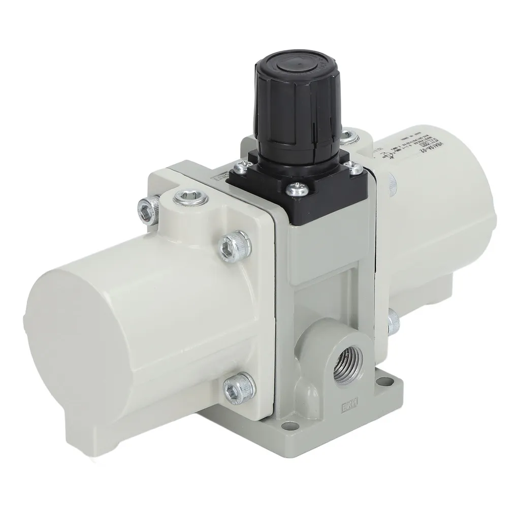 Valve d'augmentation de pression d'air robuste avec affichage analogique