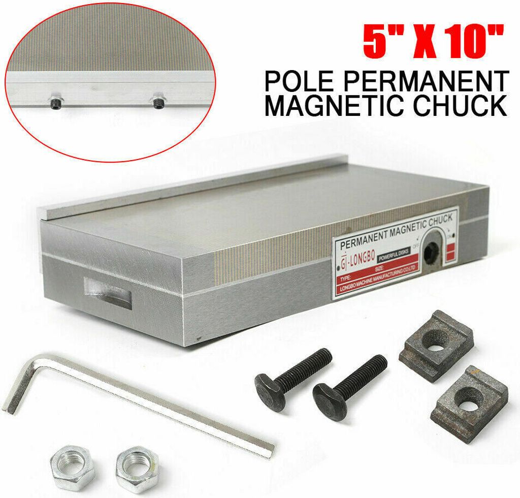 Magnetické sklíčidlo Permanentní bruska 125*250mm Obrázek produktu 3