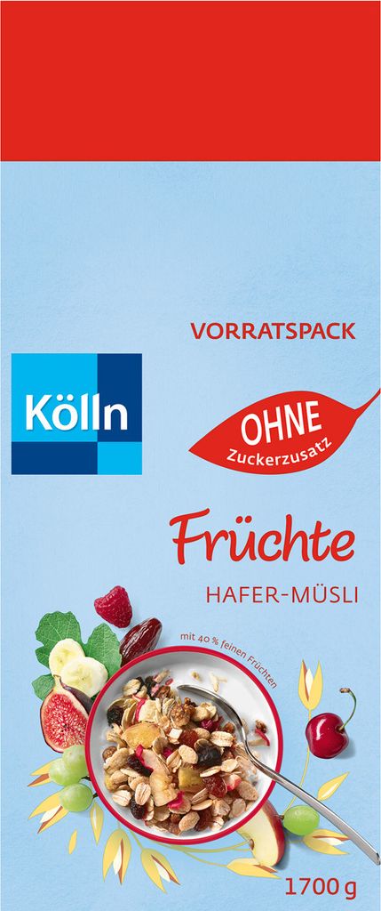 Müsli Früchte ohne Zuckerzusatz 1700 g von | Kaufland.de