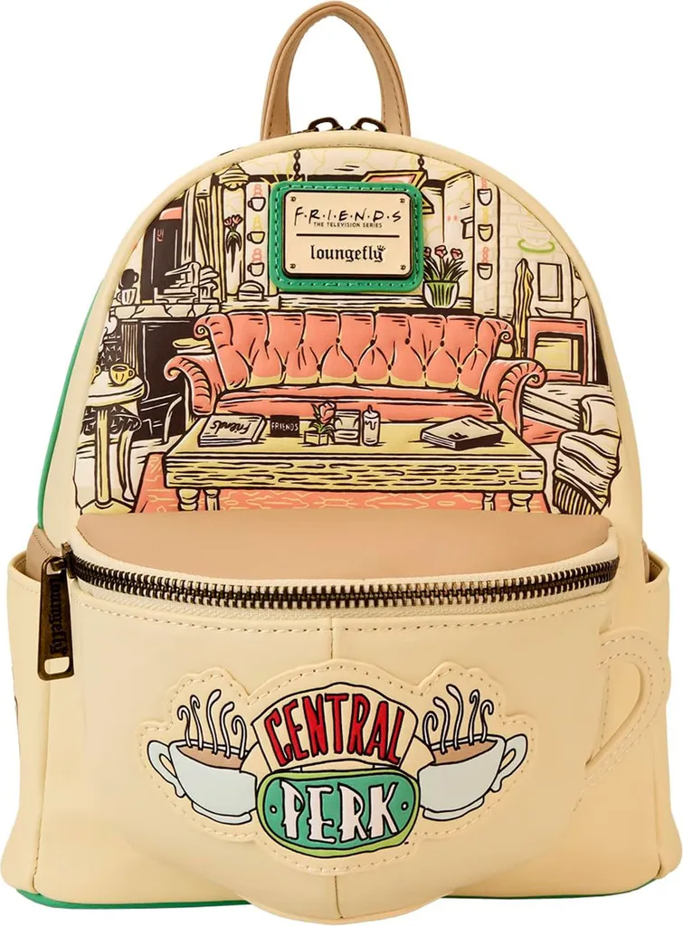 Sac à dos Central Perk Friends Loungefly léger et solide pour fan