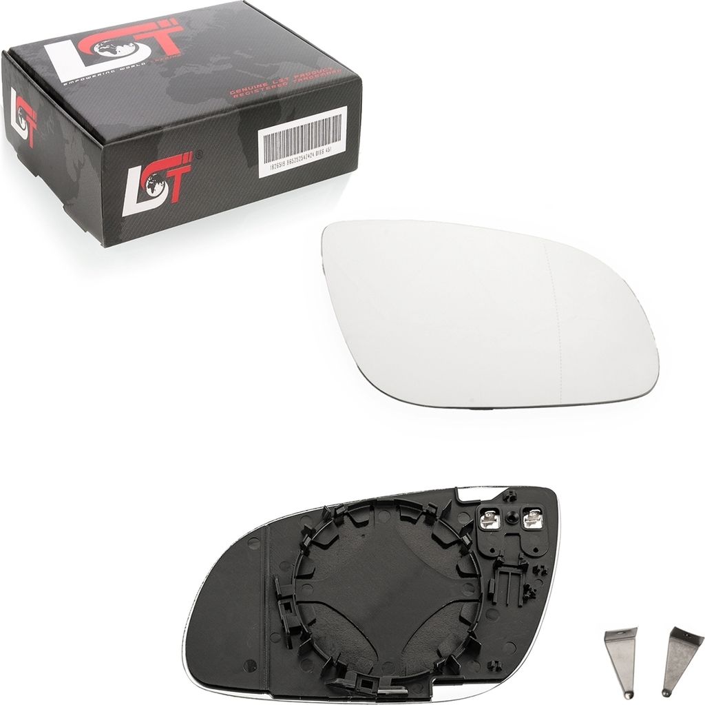 Spiegelglas Außenspiegel Glas heizbar asphärisch rechts für AUDI A8 4E 2002-2007