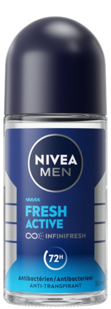 Deodorante roll-on Nivea Men Fresh Active - 50 ml Immagine del prodotto 