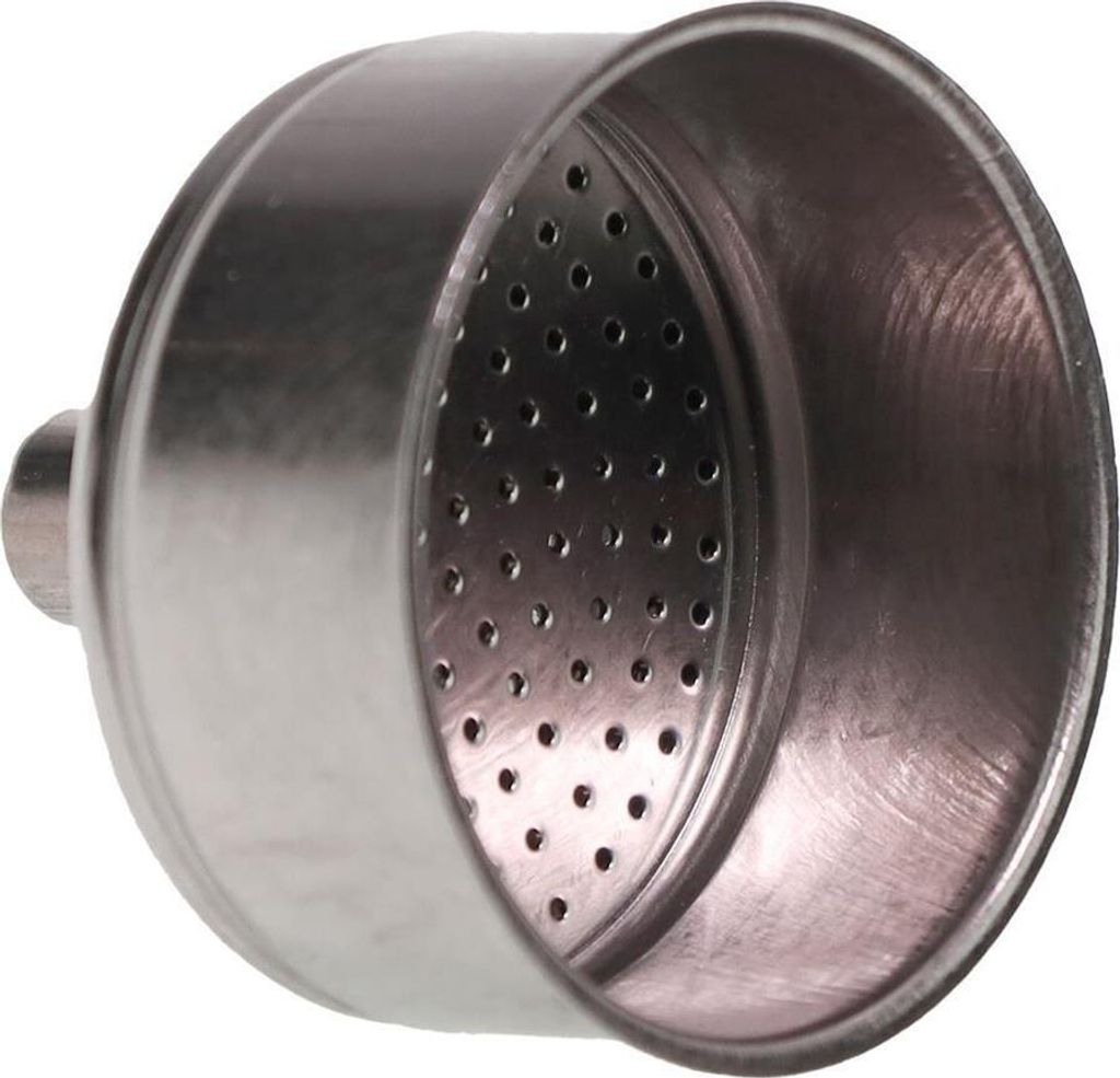 Bialetti Trichter, für Edelstahl Espressokocher 1 Tasse, Kaffeetrichter, Ersatzteil, Ersatz, Edelstahl, 800510