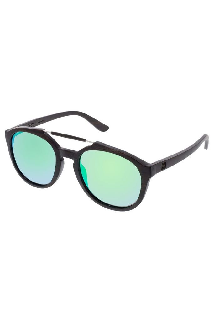 VeyRey-Sonnenbrille Holz polarisiert ovaler Ahorn rot