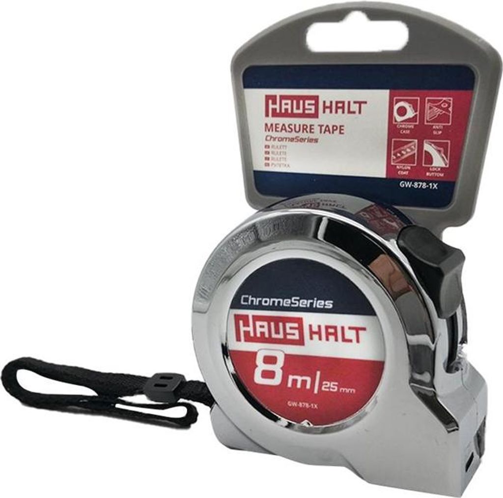 Haushalt Measure Tape 8M25Mm Gw-878-1X