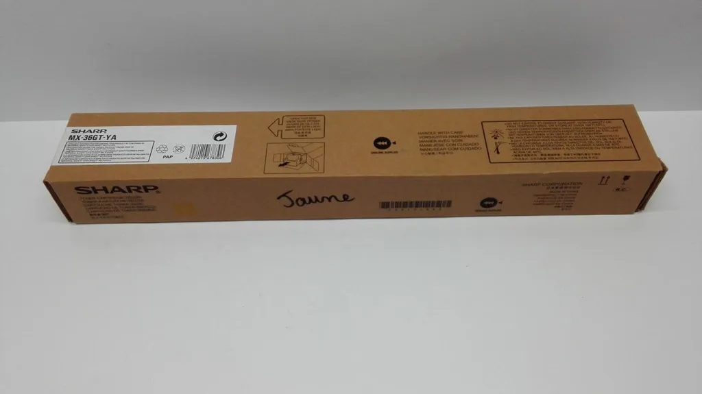 Sharp MX36GTYA Toner Jaune Haute Capacité et Performance d'Impression - 4