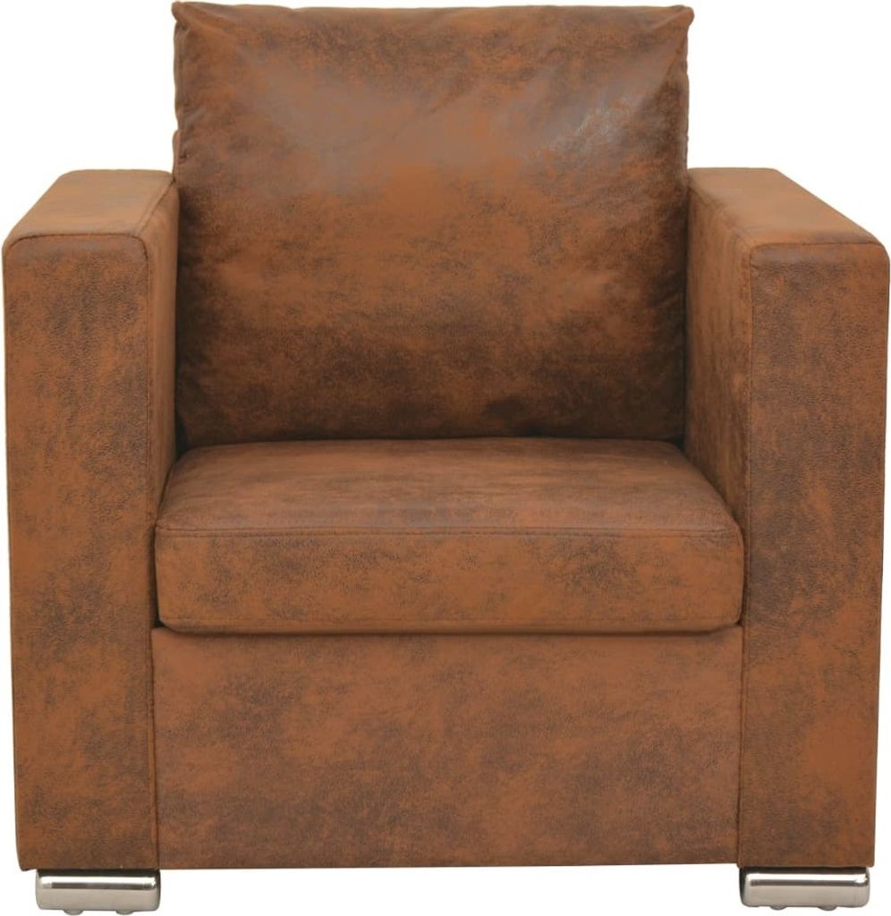 "2026 MODERNE"Fernsehsessel-Relaxsessel - Modernes Design - TV-Sessel - Einzelsofa - Braun 82x73x82 cm WildKunstleder - Couchsessel CC6578785