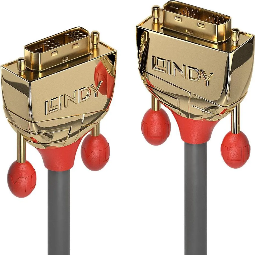 Cavo DVI-D Lindy Gold Line 20m | Trasmissione Video Alta Fedeltà 36217