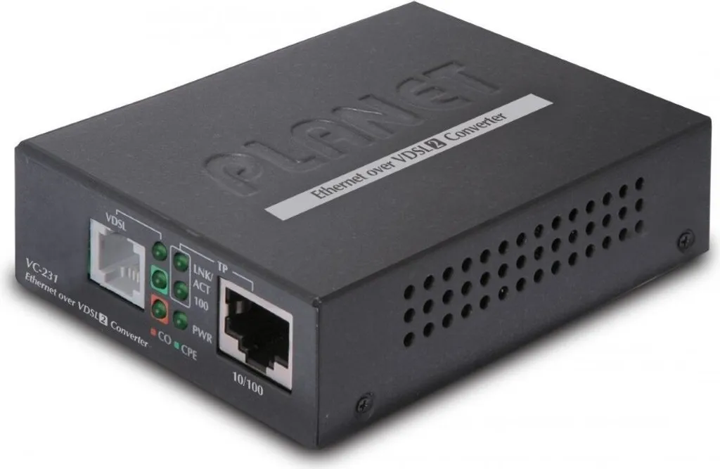 Convertitore Ethernet su VDSL2 Planet VC-231 - Alta Velocità 100Mbps