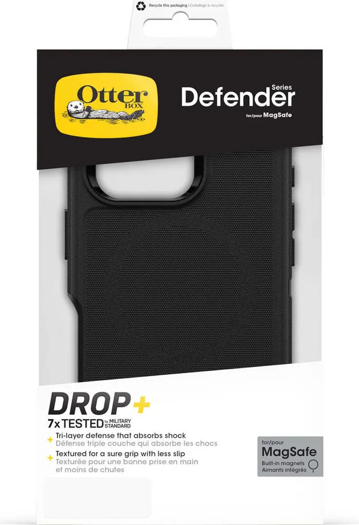 Coque de Protection Robuste iPhone 16 Pro OtterBox Defender MagSafe Noir - 5