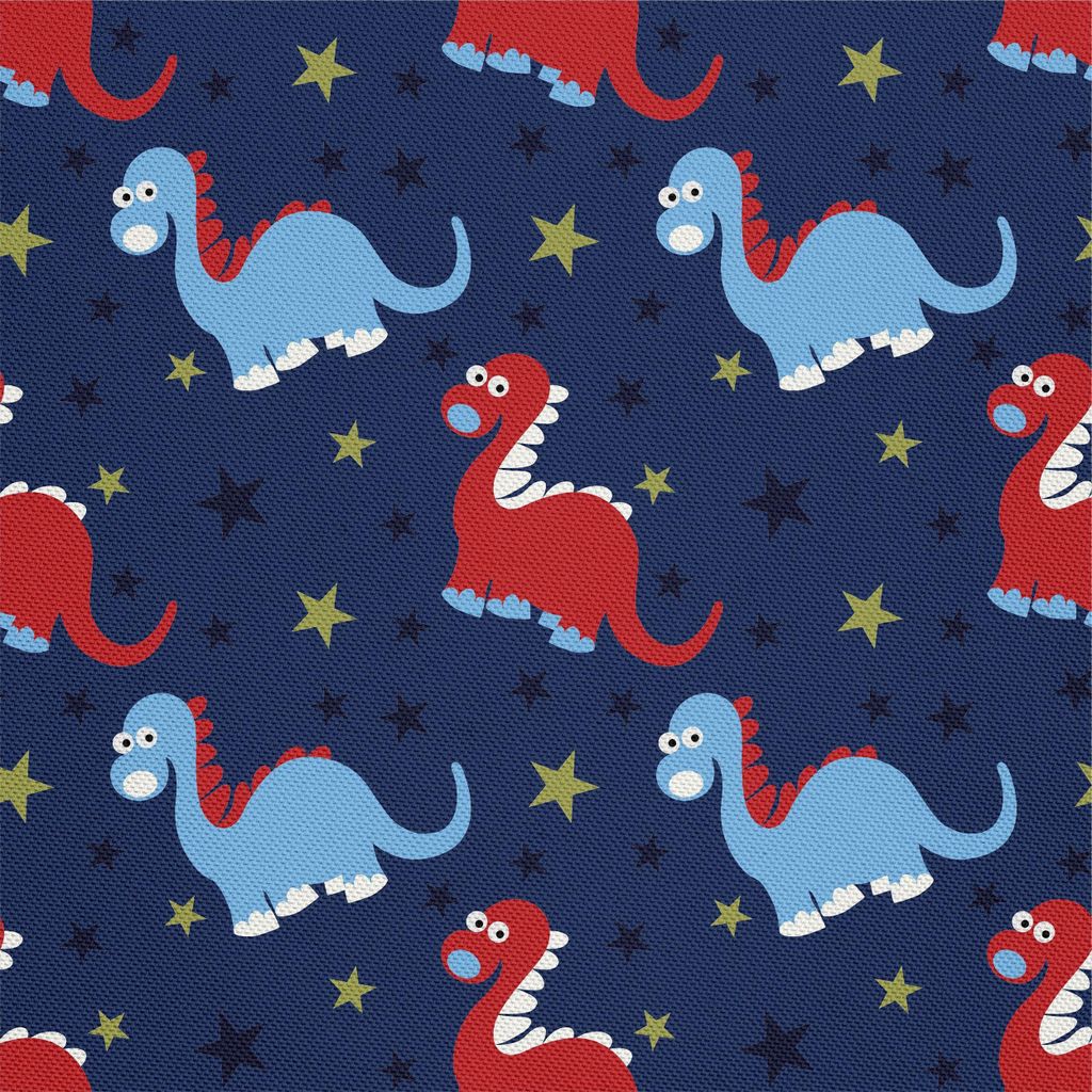 OUTDOOR DEKOSTOFFE OXFORD - Motiv Dinosaurier I DX011