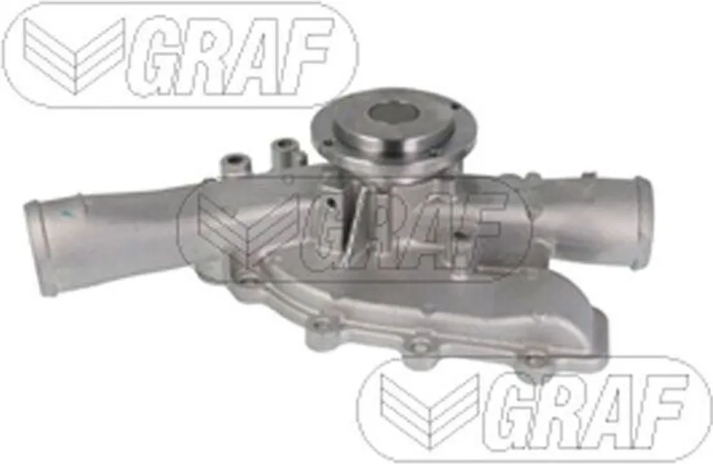 Pompe à eau de refroidissement moteur pour Mercedes Classe S C216 et R230