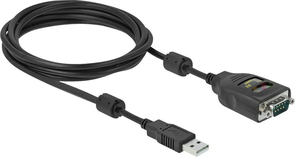 Câble Série RS-232 USB 2m avec Isolation Galvanique 2,5kV Haute Sécurité