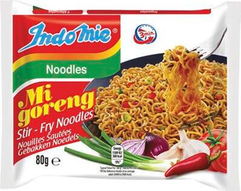 INDOMIE MI Goreng Stir-Fry Nouilles sautées instantanées Image du produit 