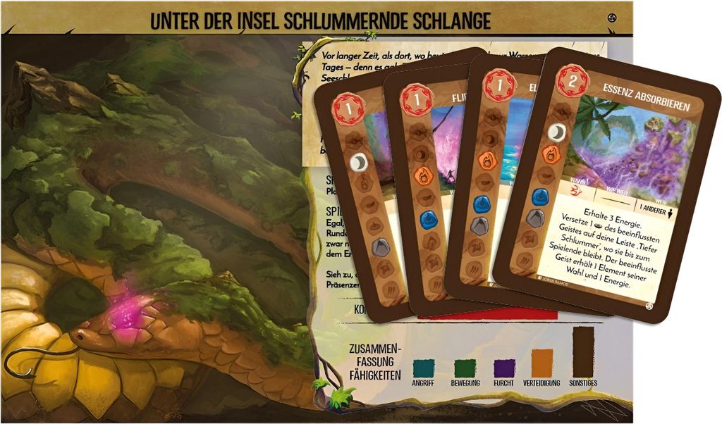 A board game expansion with cards and artwork.
