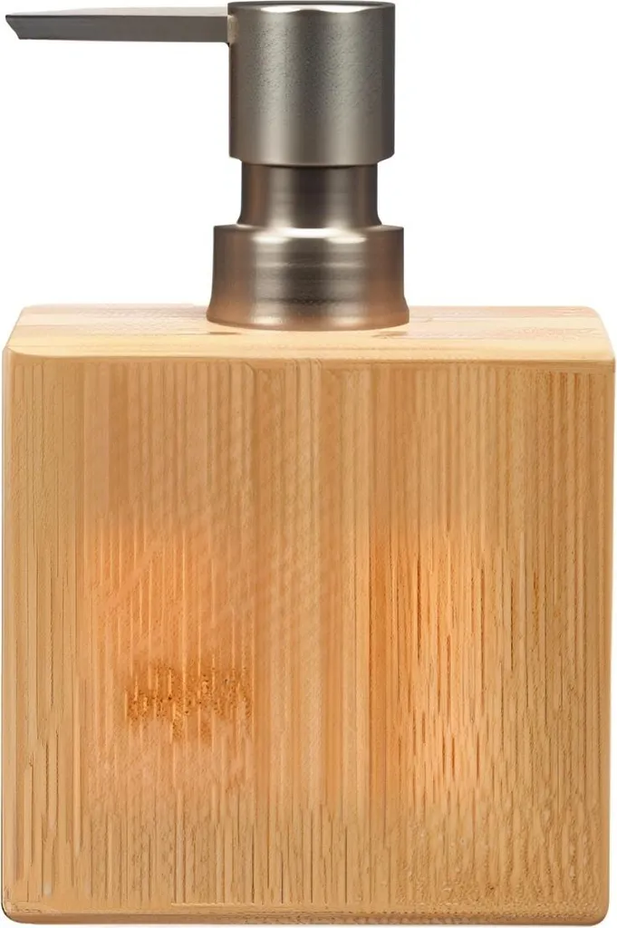 Crea la tua Spa Personale con il Dispenser BERILO in Bambù Marrone