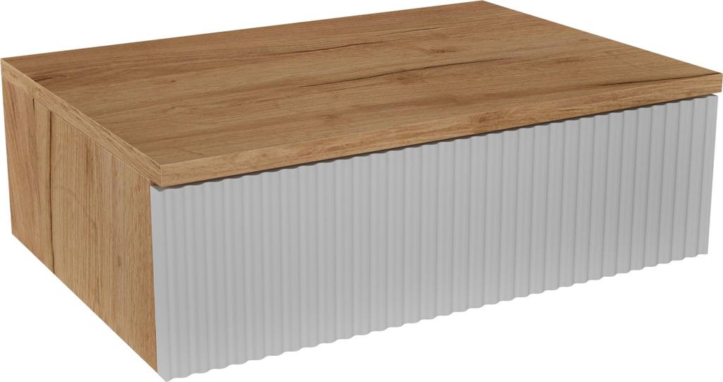 Planetmöbel Amyra Konsolentisch schmal 50 cm für Garderobe, Flur und Schminktisch