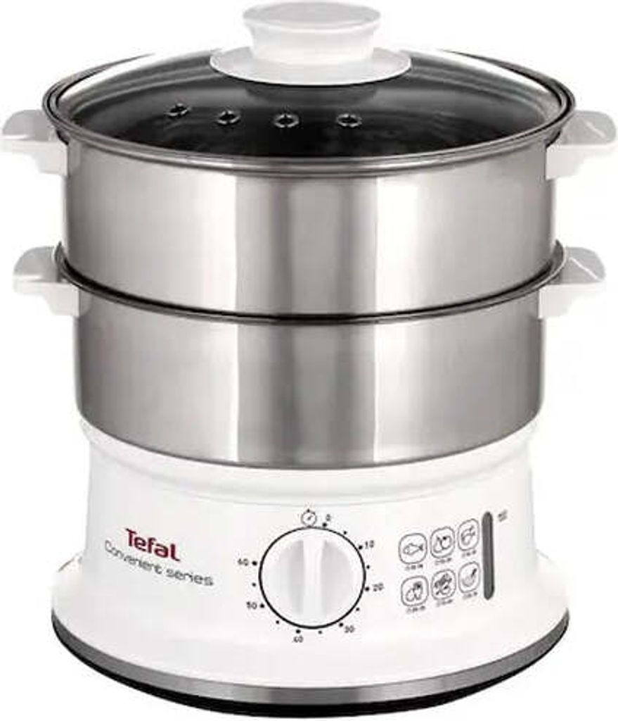 Tefal VC1451 - Dampfgarer - edelstahl/weiß Produktbild 12