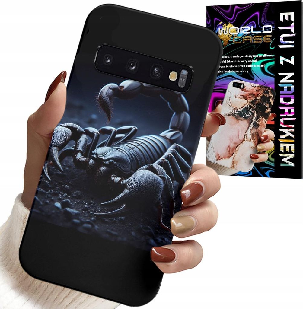 Hülle Für Samsung Galaxy S10 - Skorpion, Skorpione + Hydrogel-Folie