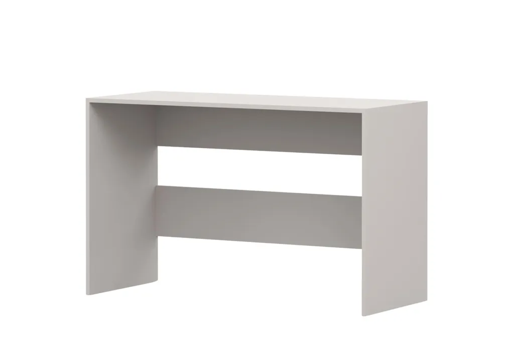 Table de bureau pour adolescent 120 cm Mezzo coloris beige cachemire