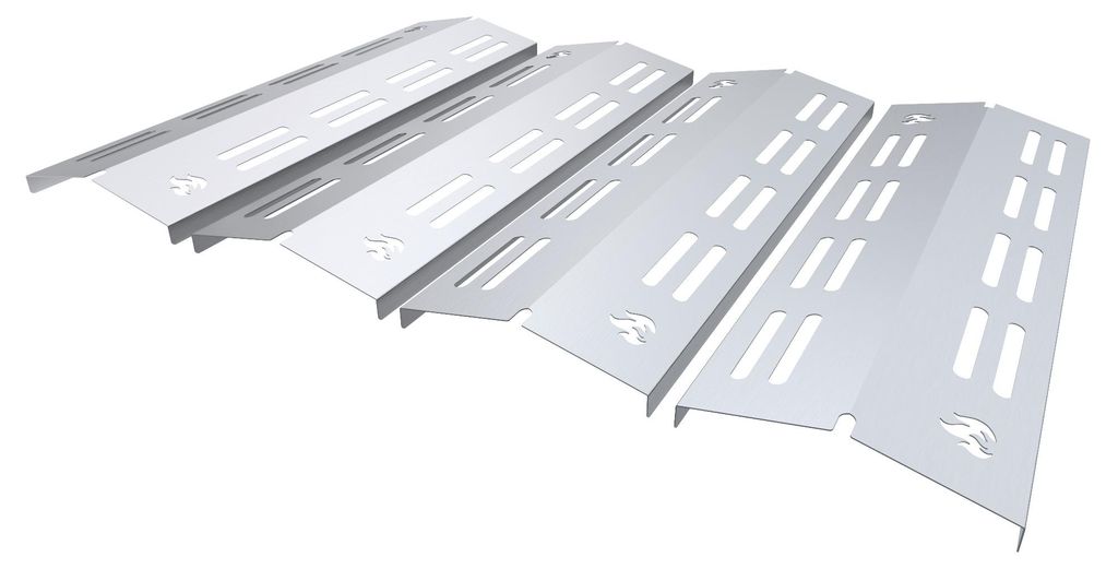 Gasgrill Edelstahl Brennerabdeckung passend für Enders Produktbild 