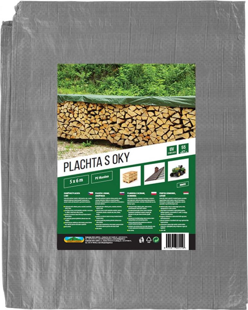 Nohel Garden Plachta kašírovaná zelená 5x6m 55g Obrázek produktu 