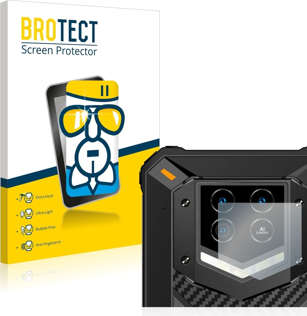 BROTECT Schutzglas für Oukitel WP15 5G (NUR Kameraschutz) Schutzfolie Panzer Folie Glas Display Schutz klar