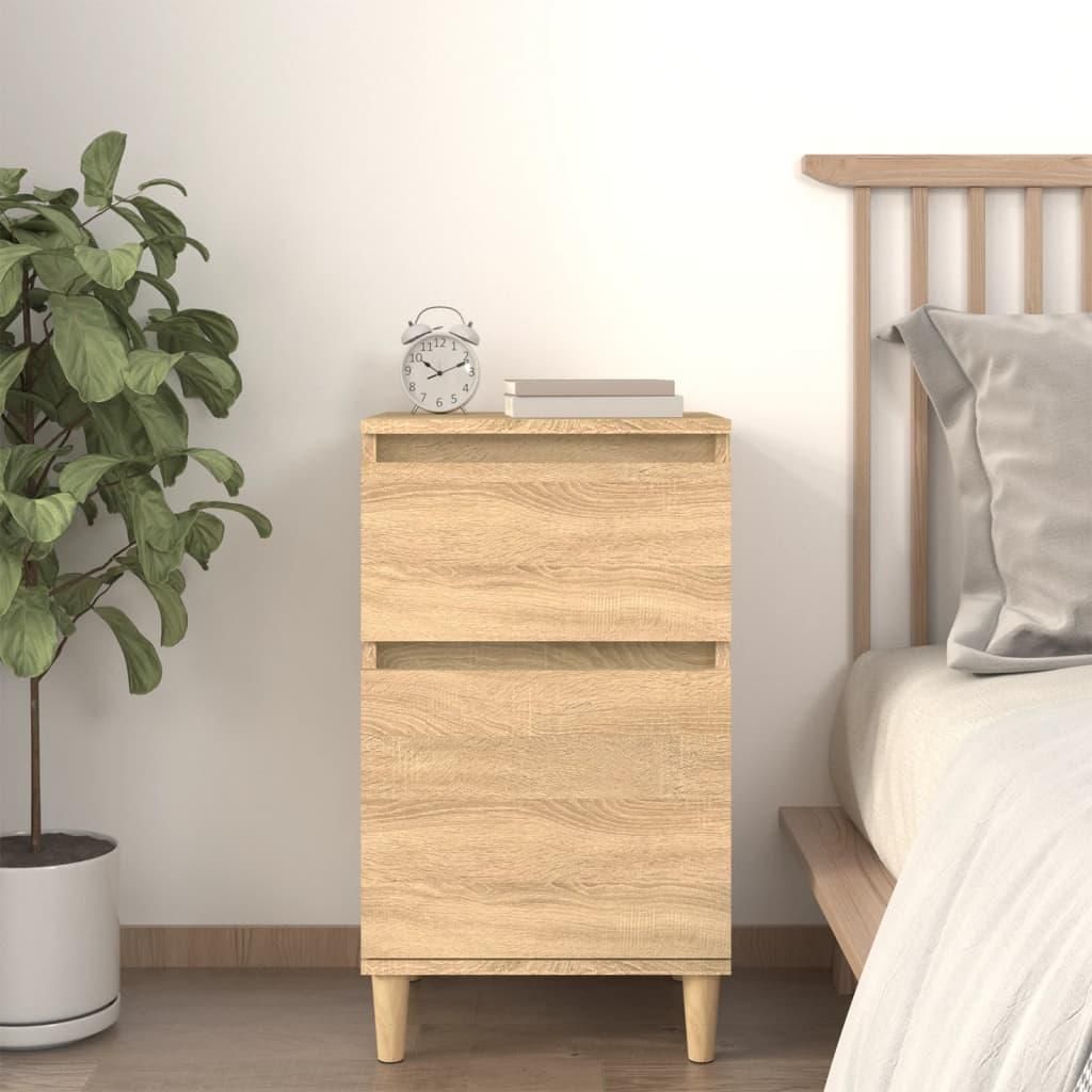vidaXL Nachttisch Sonoma-Eiche 40x35x70 cm