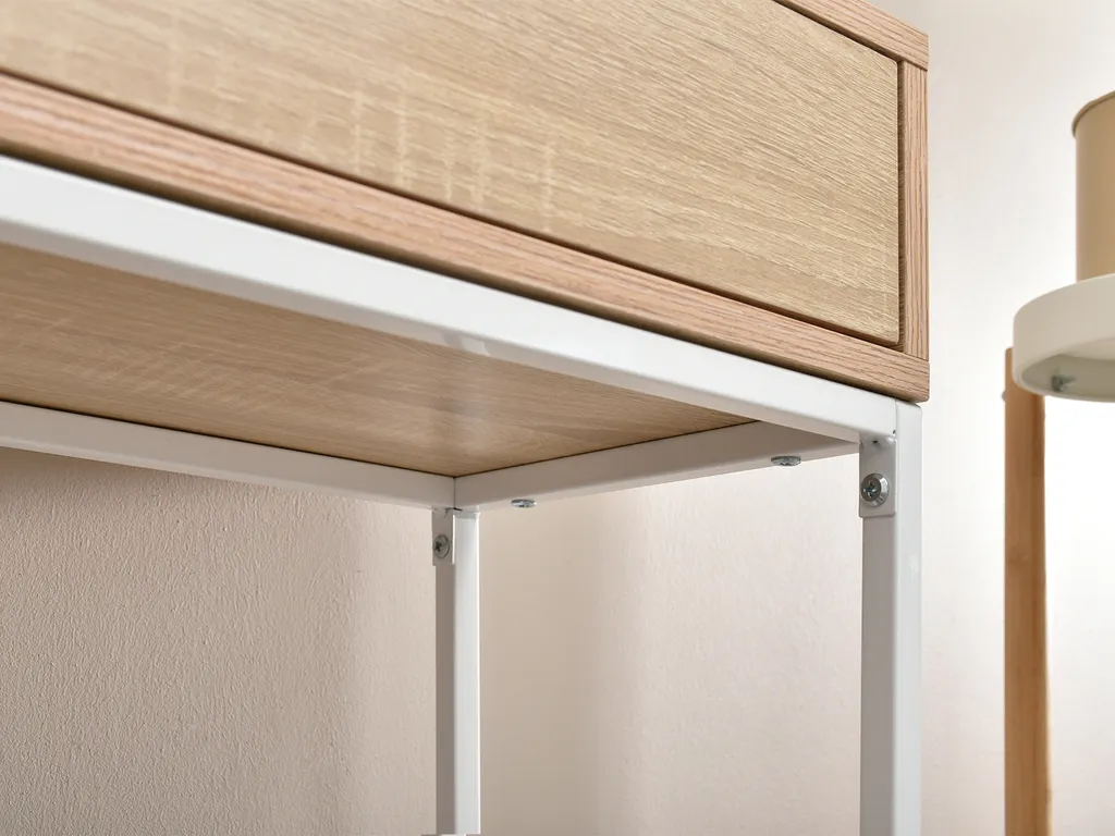 Console NIRAI avec tiroir : la solution rangement pour entrée et petit espace - 11