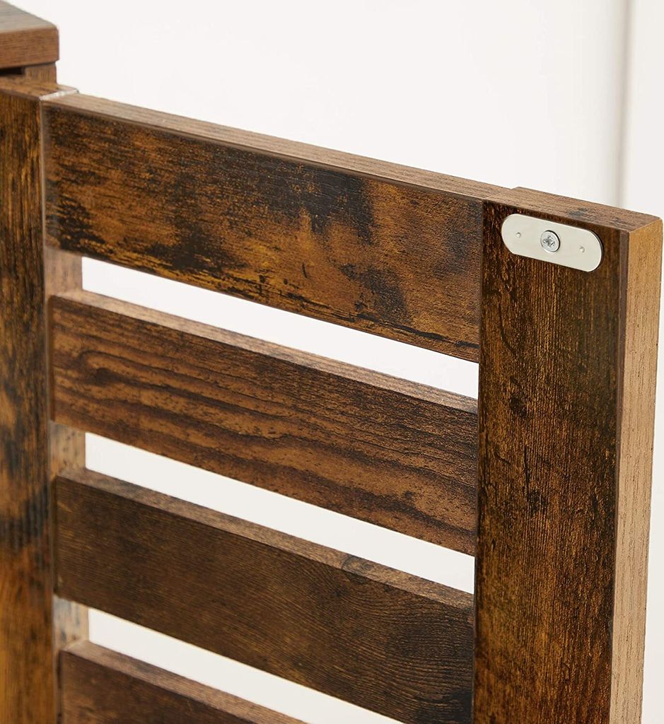 VASAGLE Badezimmerschrank mit Lamellentüren, 2 Produktbild 5