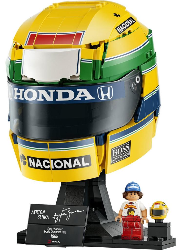 Edizioni LEGO Casco di Ayrton Senna 43024 Immagine del prodotto 