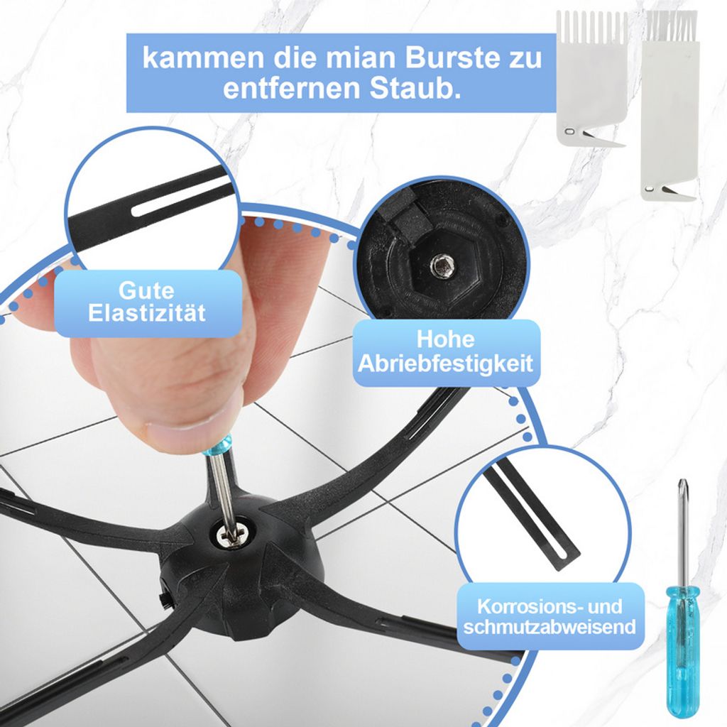 Akcesoria Jopassy do robota odkurzającego Roborock S7 S7+ Zdjęcie produktu 6