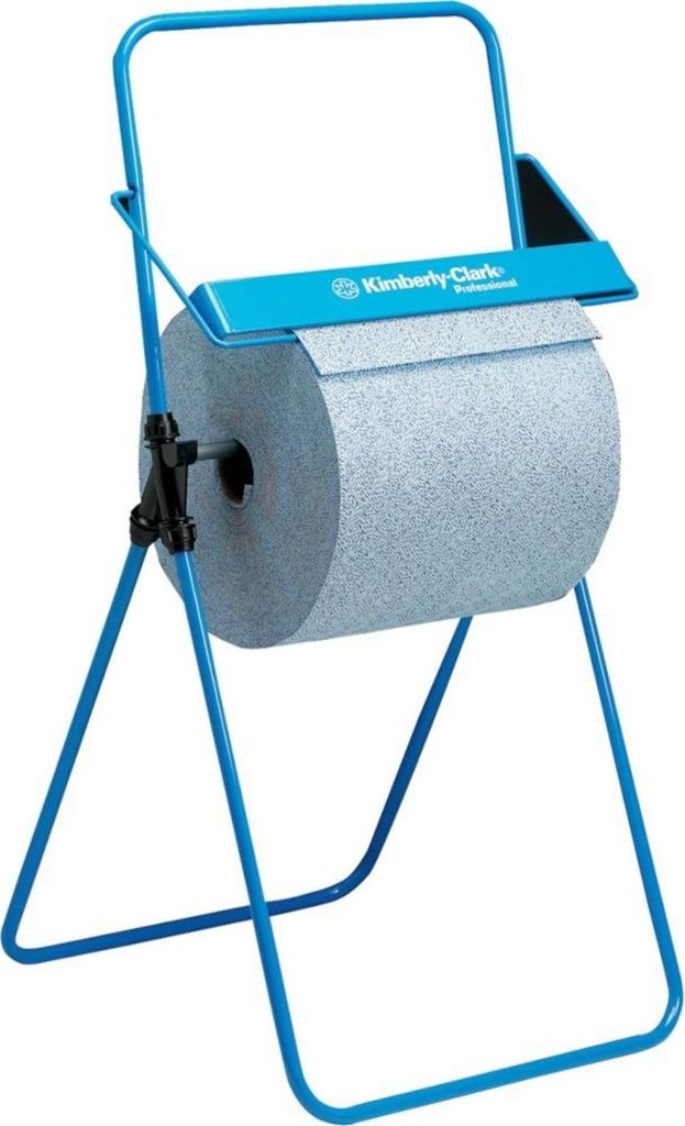 Kimberly-Clark Bodenständer für Groß- rollen, Metall, blau