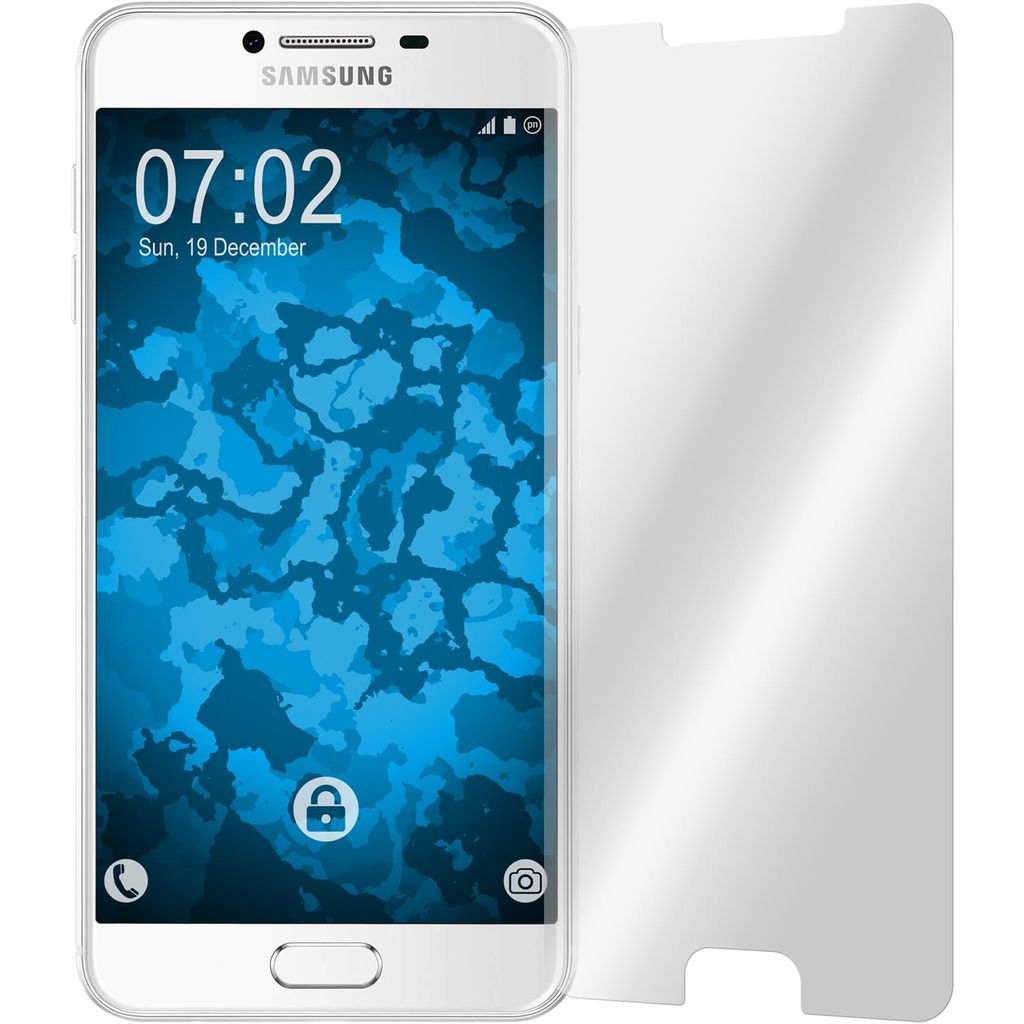 4er-Pack PhoneNatic Displayschutzfolien klar kompatibel mit Samsung Galaxy C5