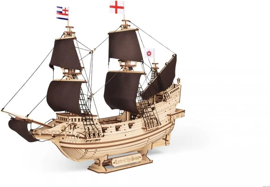 Puzzle 3D Bois Navire Lord of the Seas EWA - Maquette Marine 438 Pièces