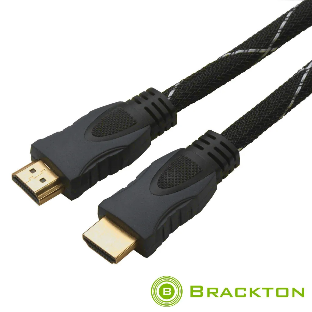Câble HDMI 2.0a 20m Brackton Ultra HD 4K 3D Haute Vitesse avec Ethernet