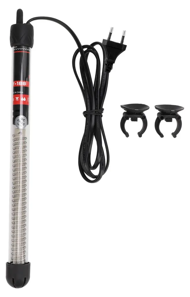 Chauffage aquarium anti-choc thermique automatique et réglable 100W