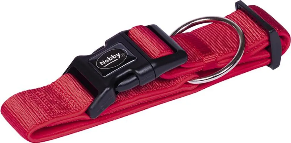 Collare Nobby Classic Preno Extra Rosso L | Comfort Neoprene per Cani