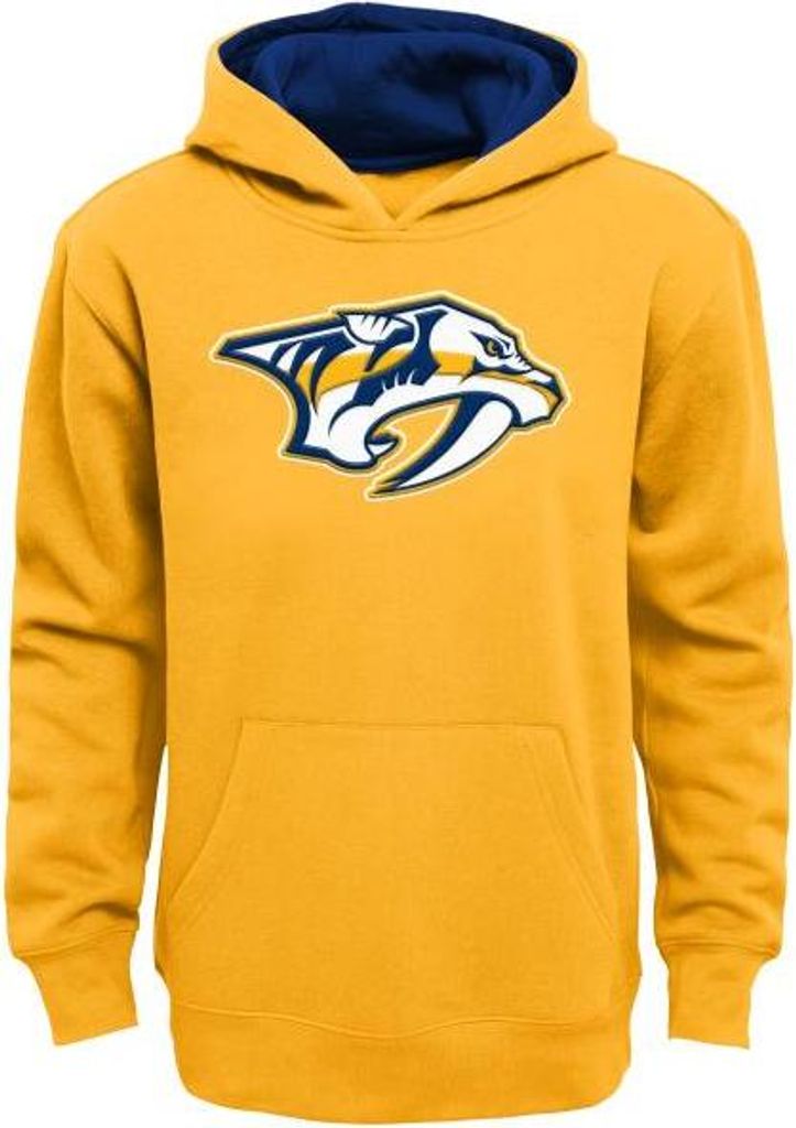 NHL Prime Junior Kapuzenpullover, Lange Ärmel, mit Kängurutasche vorne, für 14 - 16 jahre,Nashville Predators