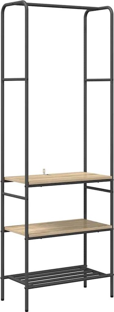 vidaXL Věšák na oblečení Sonoma dub 60 x 30 x 171 cm Obrázek produktu 