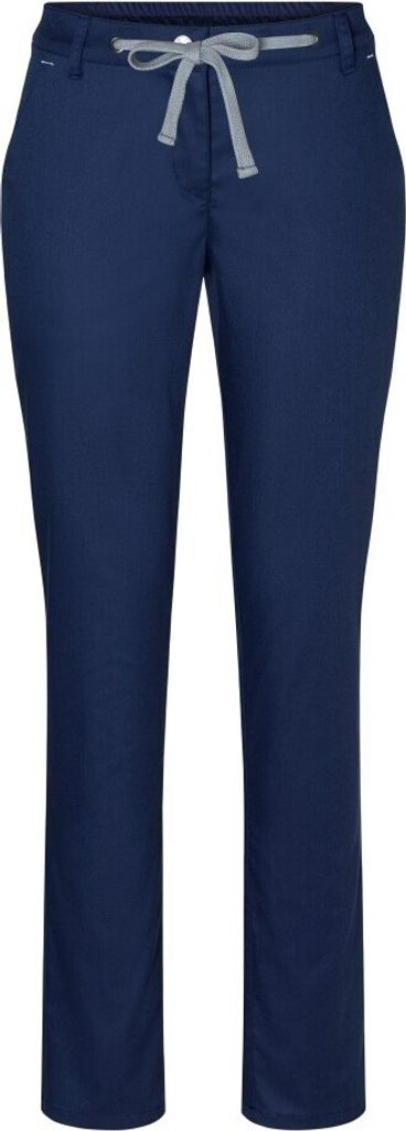 KARLOWSKY Damen Chinohose MODERN-STRETCH Modern-Fit Marine 54
