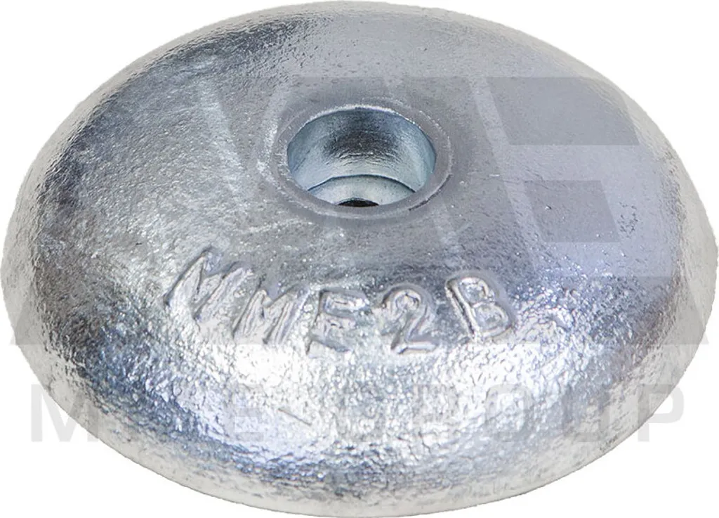 Anode MME Peau de Zinc MME2ZB pour Safrans et Coques de Bateaux