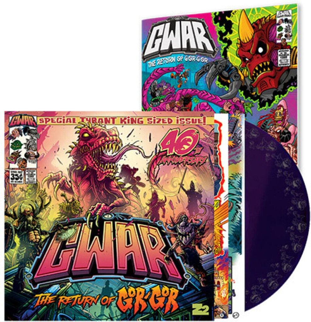 Gwar - The Return Of Gor-Gor (Limited Edition) (Purple Zoetrope Coloured) (EP)