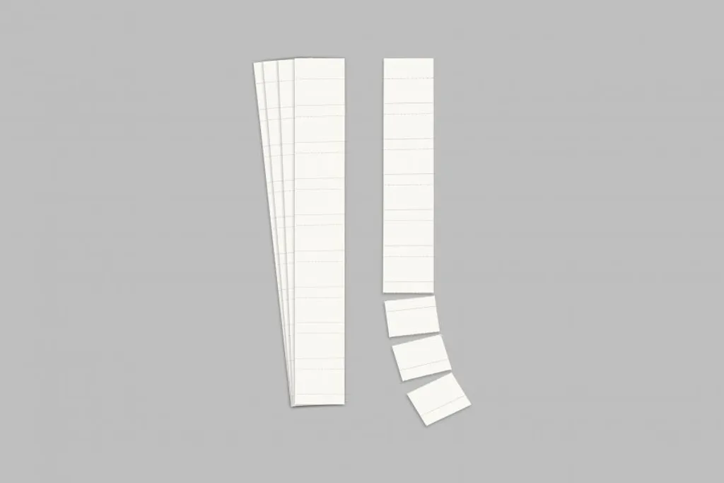 Fiches pour tableau de planification Planrecord Ultradex 5 cm