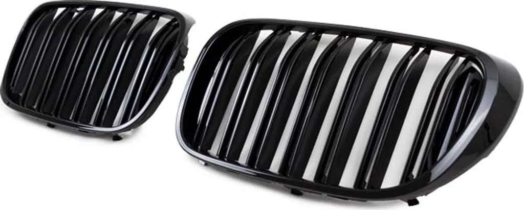 Calandre double haricot noir laqué pour BMW Série 7 G11