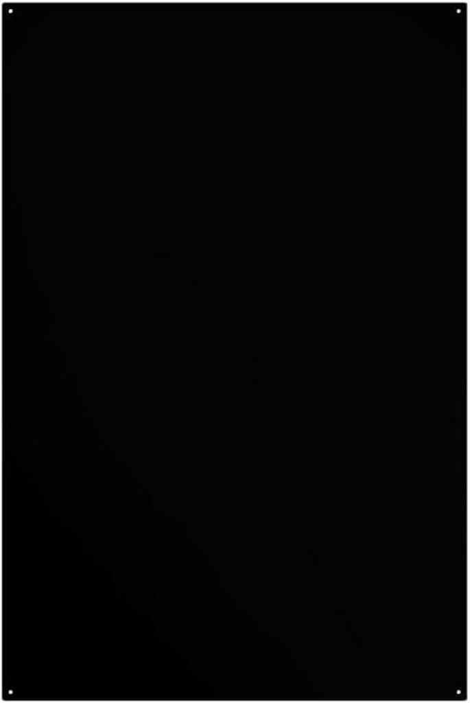 Anwicar Magnettafel Klein & Groß Schwarz 70x20 cm Produktbild 