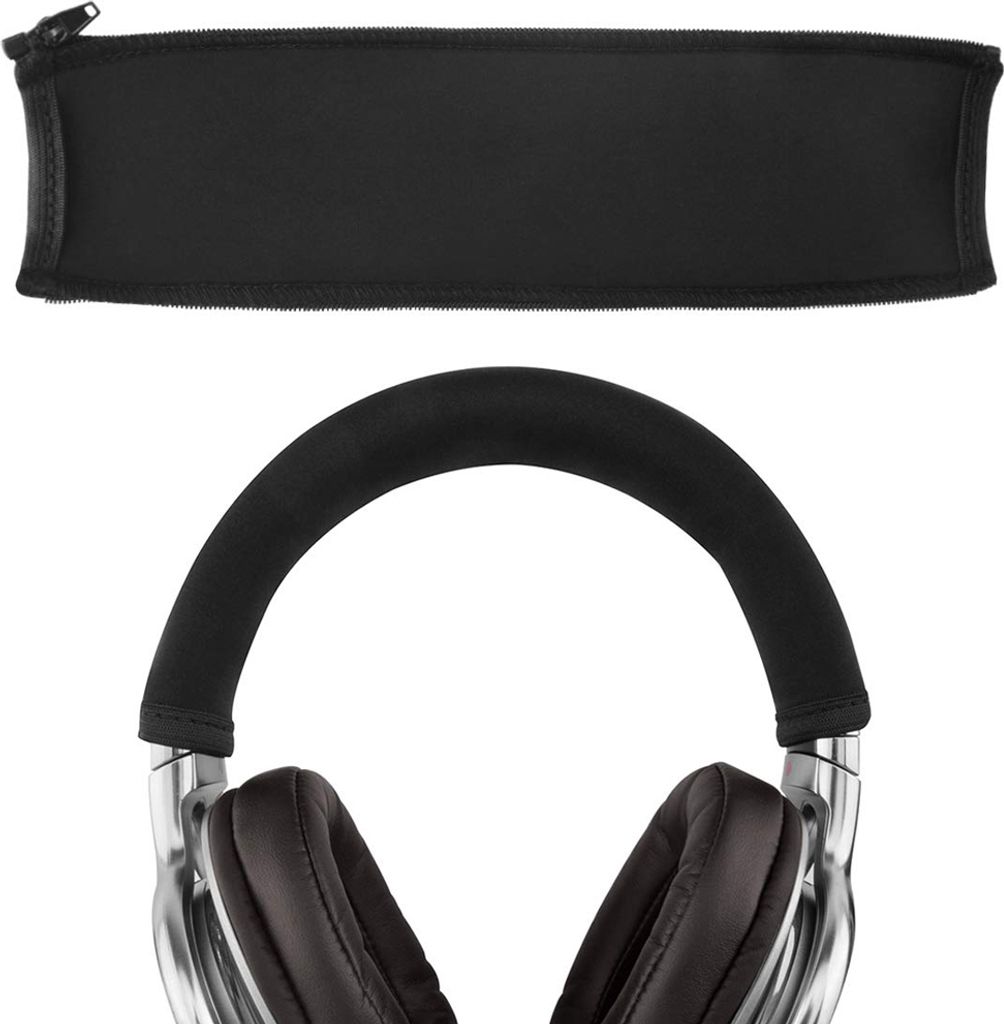 MMOBIEL Bügelpolster Kopfbügel Cover Schutz für Sony MDR1 Kopfhörer (SCHWARZ)