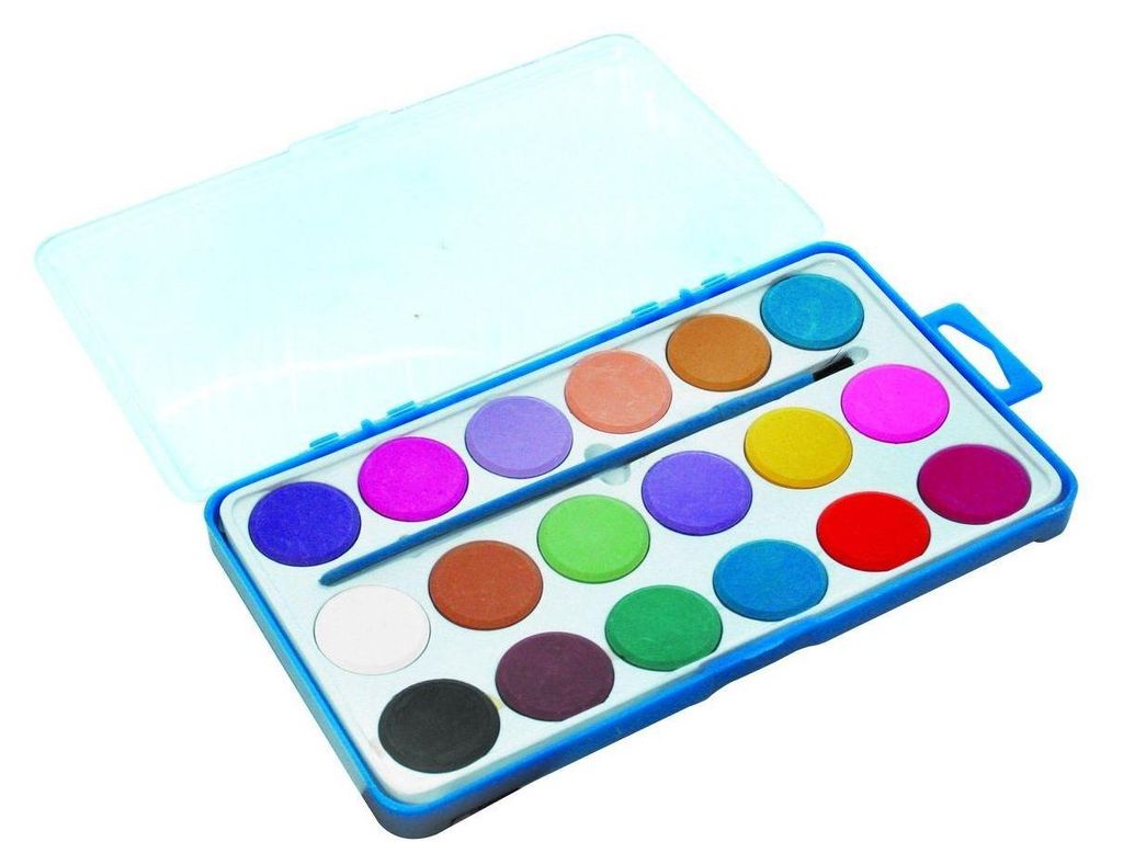 Aquarellfarben 18 Farben Titanum Produktbild 