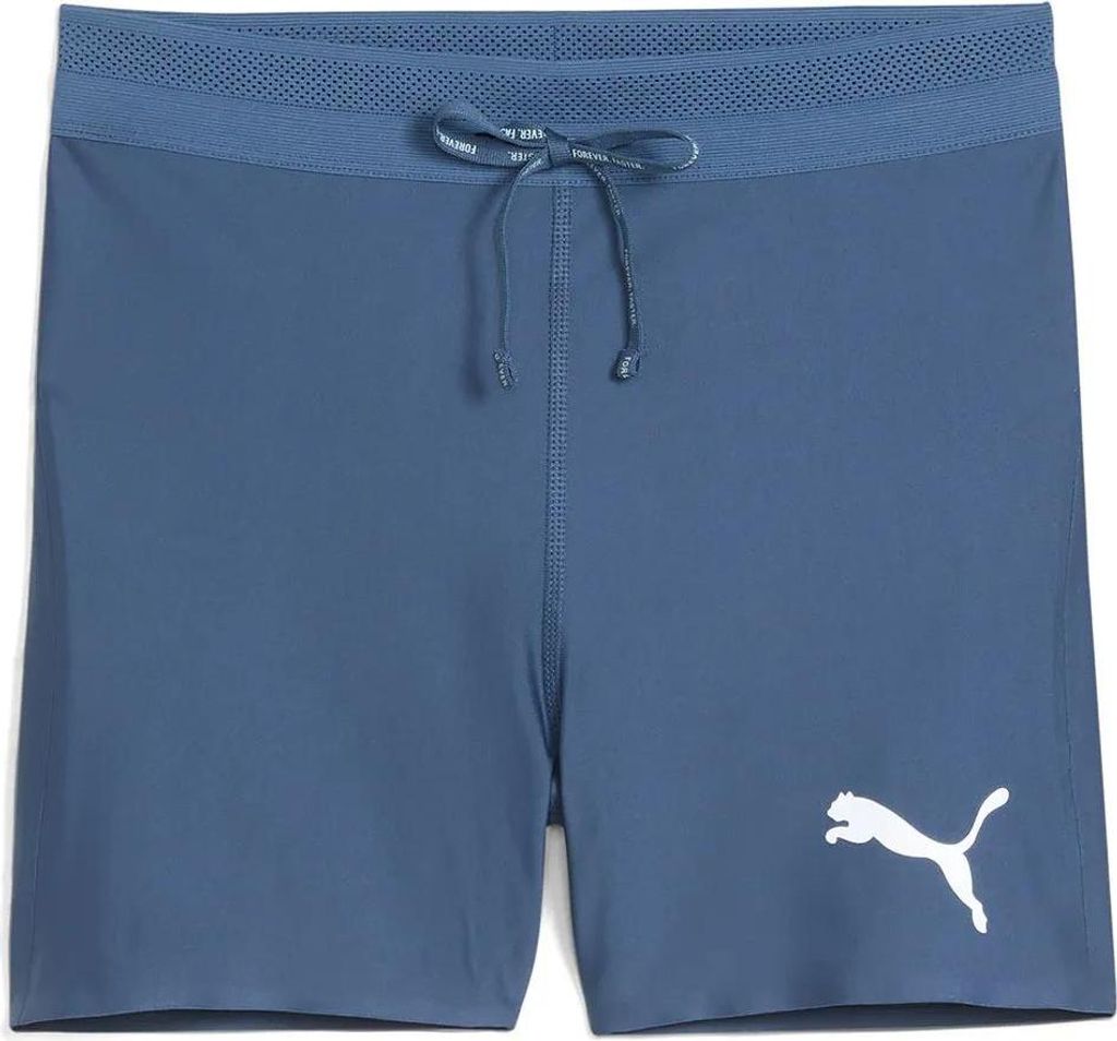 Puma W Raceday Ultraform 3' Short Tight - blau, Größe:S